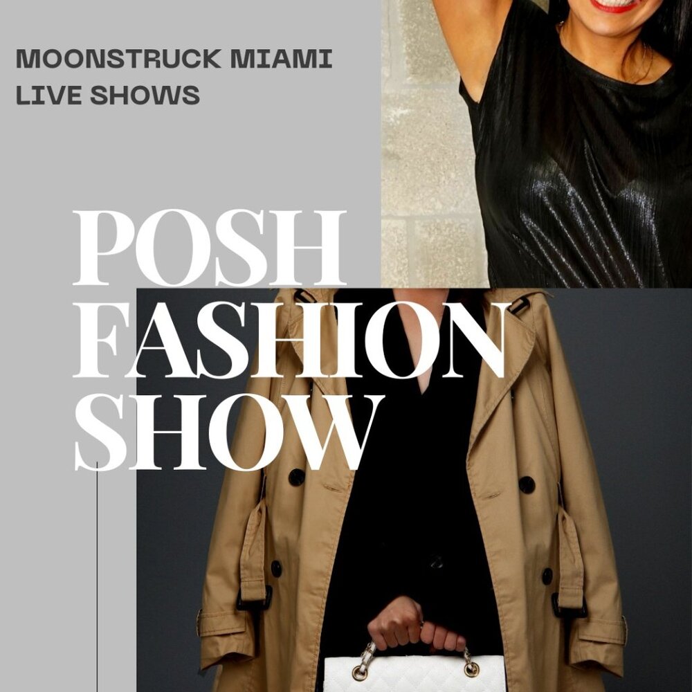 Moonstruck Miami Live Shows - Like and follow to be notified. 🙌🙌🙌🙌
